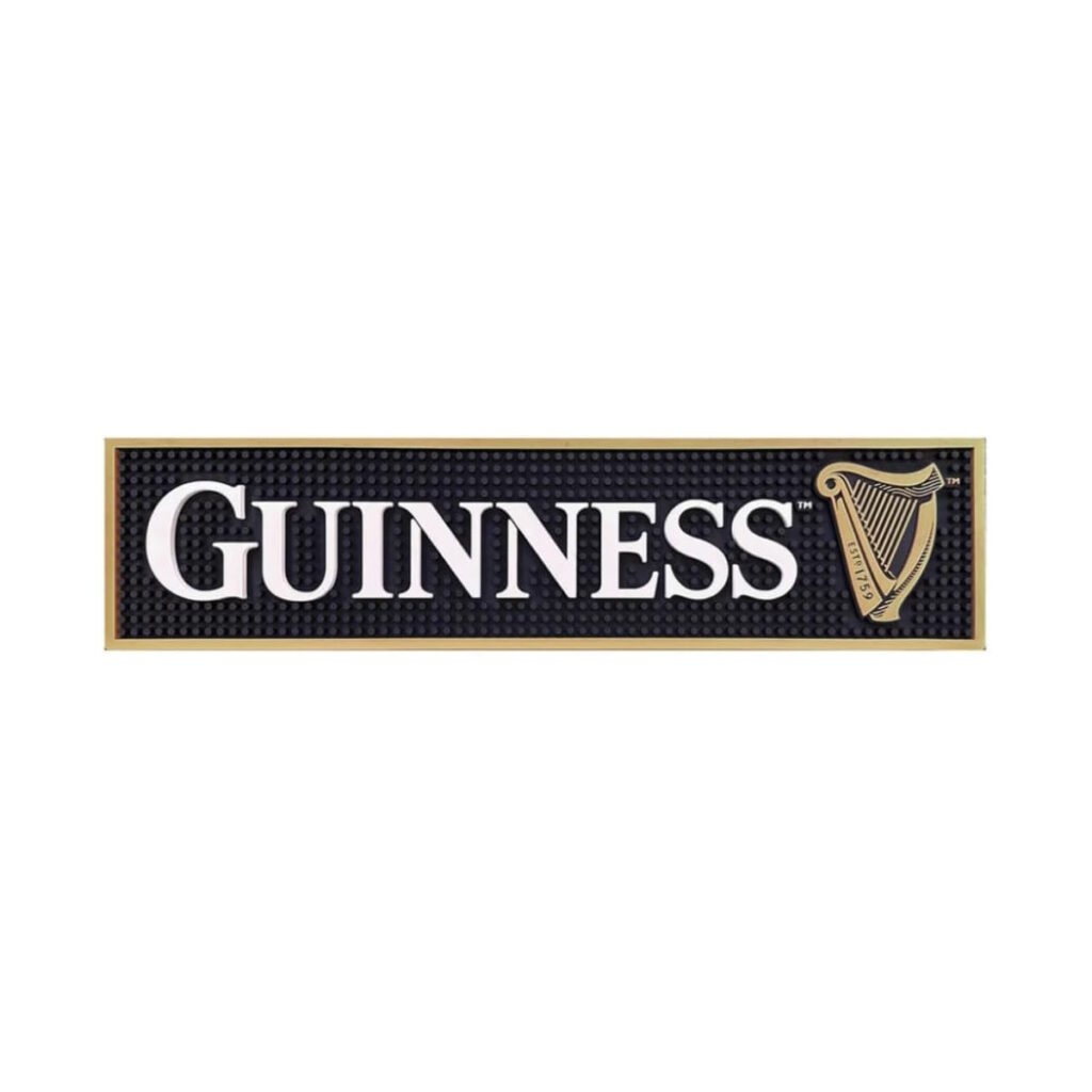 Guinness Bar Mat Harp