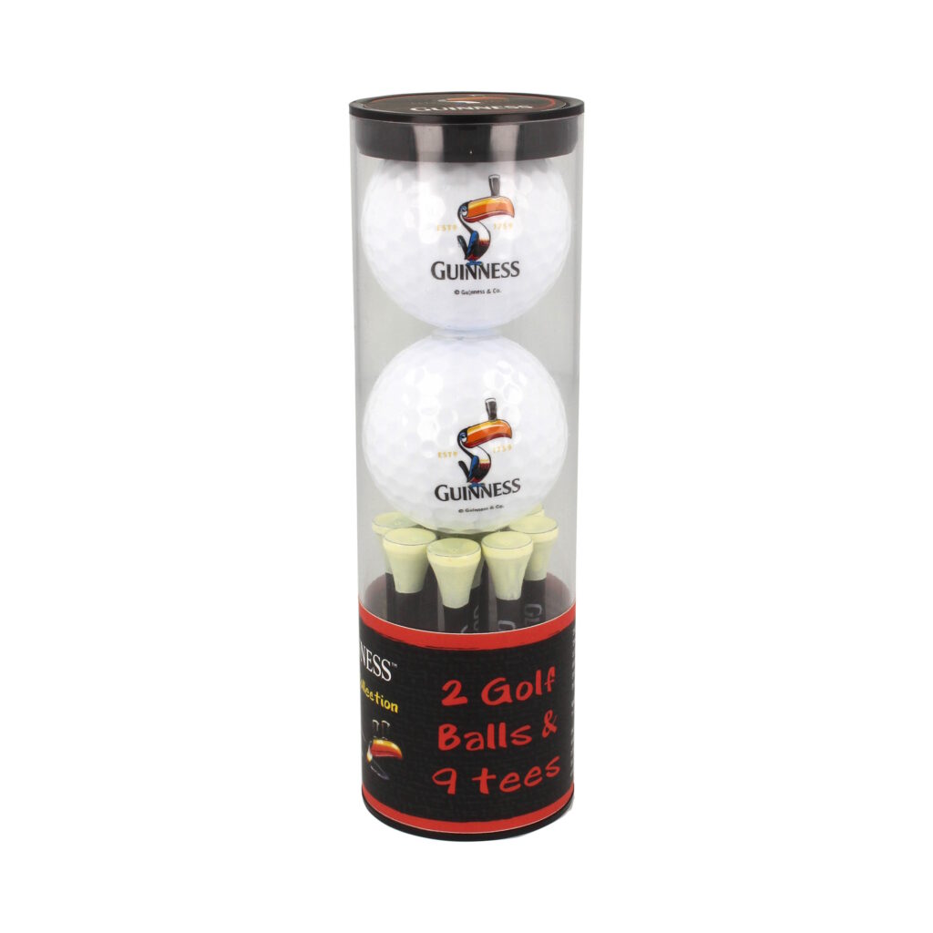 Guinness Toucan Golf Ball & Tee Set