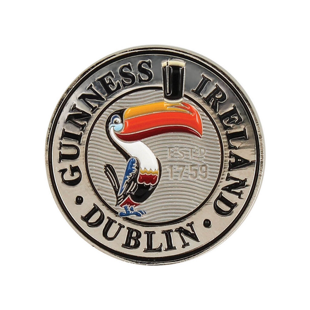 Guinness Souvenir Coin Gilroy Toucan 