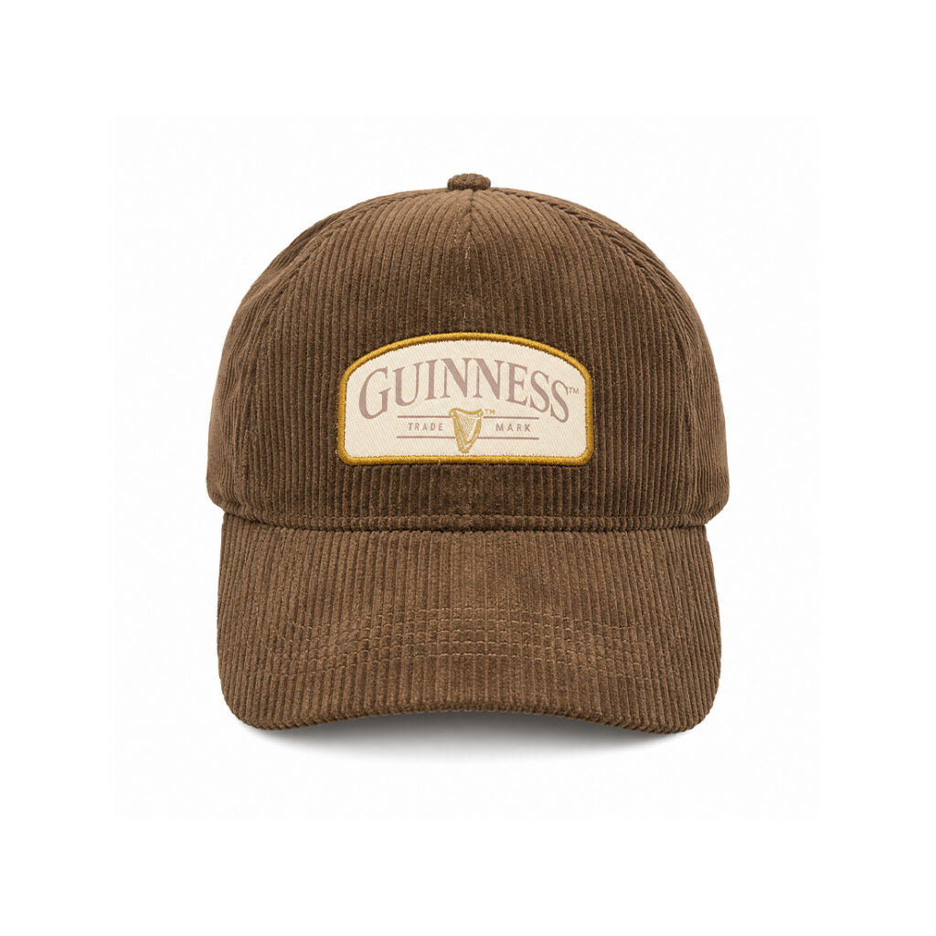 Guinness Trademark Brown Cord Hat