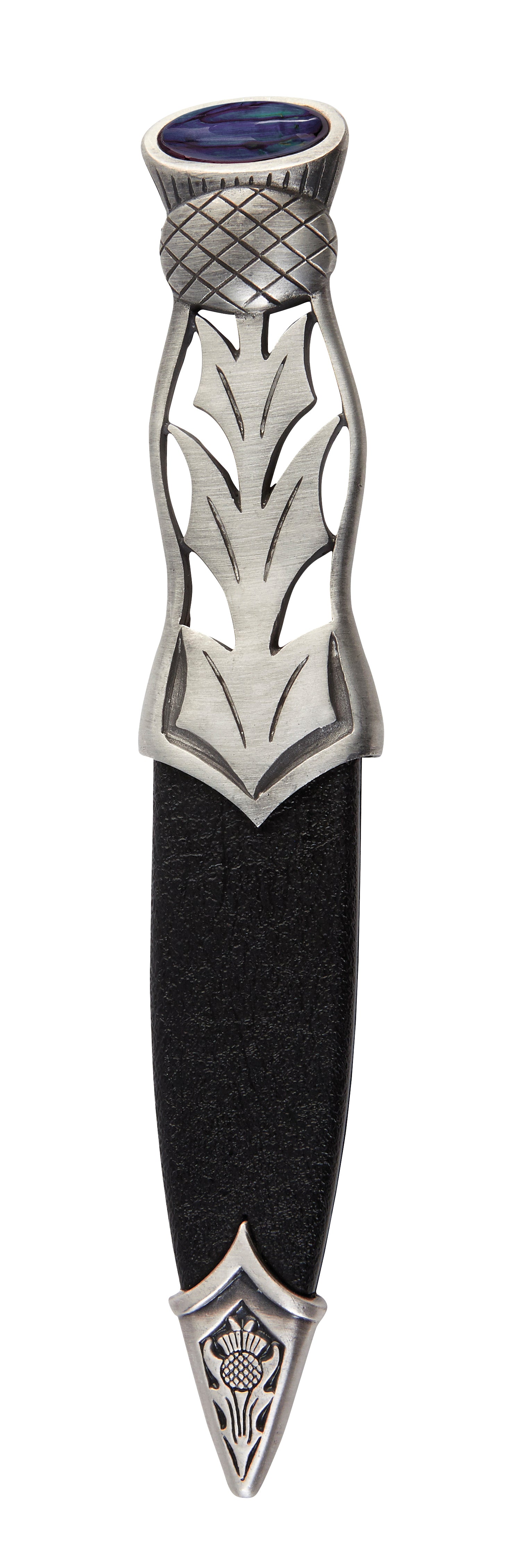 Heathergems Luss Thistle Sgian Dubh
