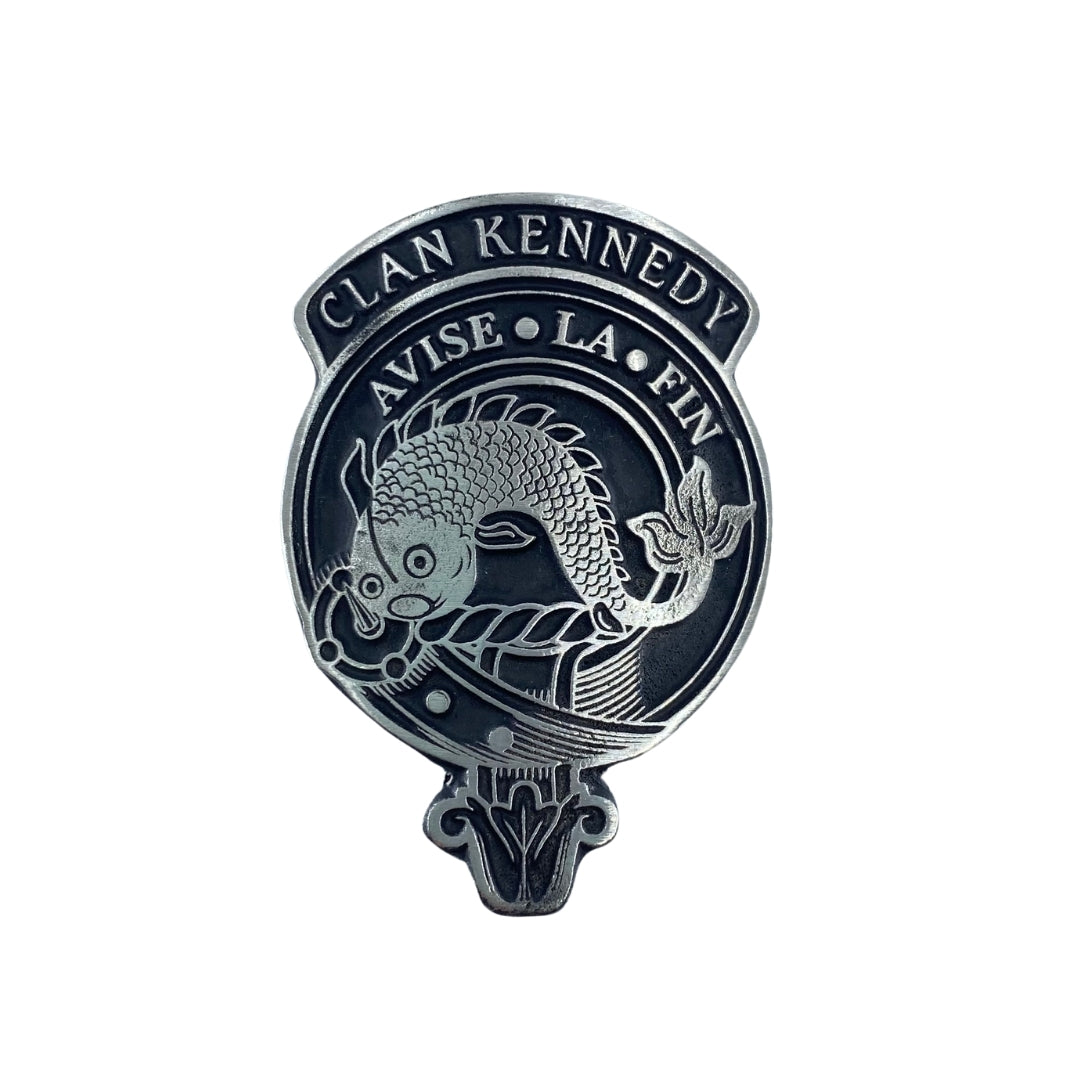 Kennedy Clan Crest Beer Glass