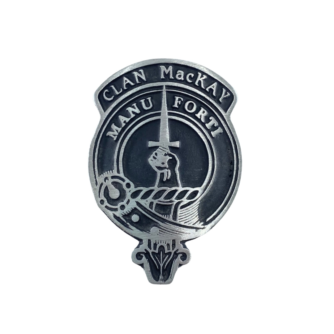 MacKay Clan Crest Beer Glass