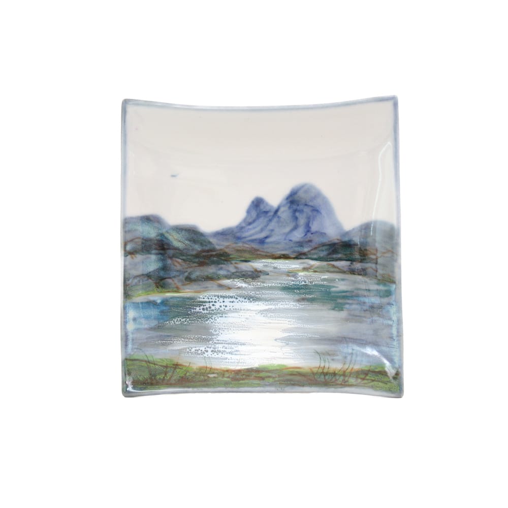 Medium Square Plate | Landscape