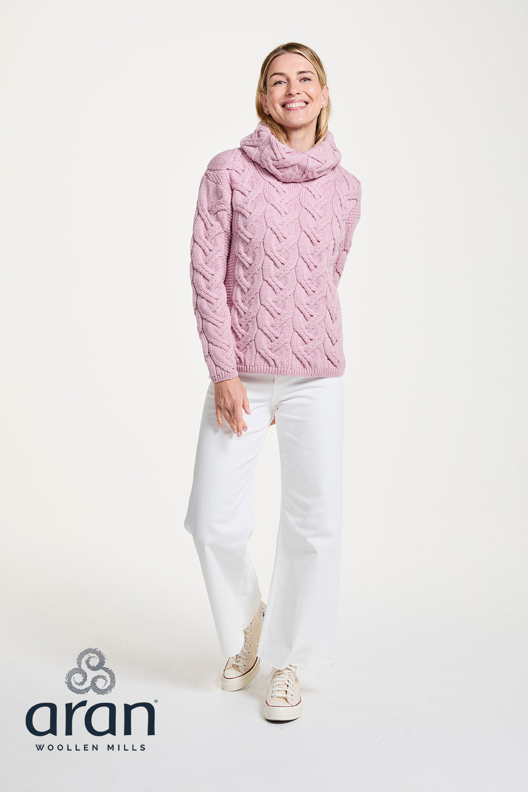 Super Soft Merino Wool Cowl Neck Sweater