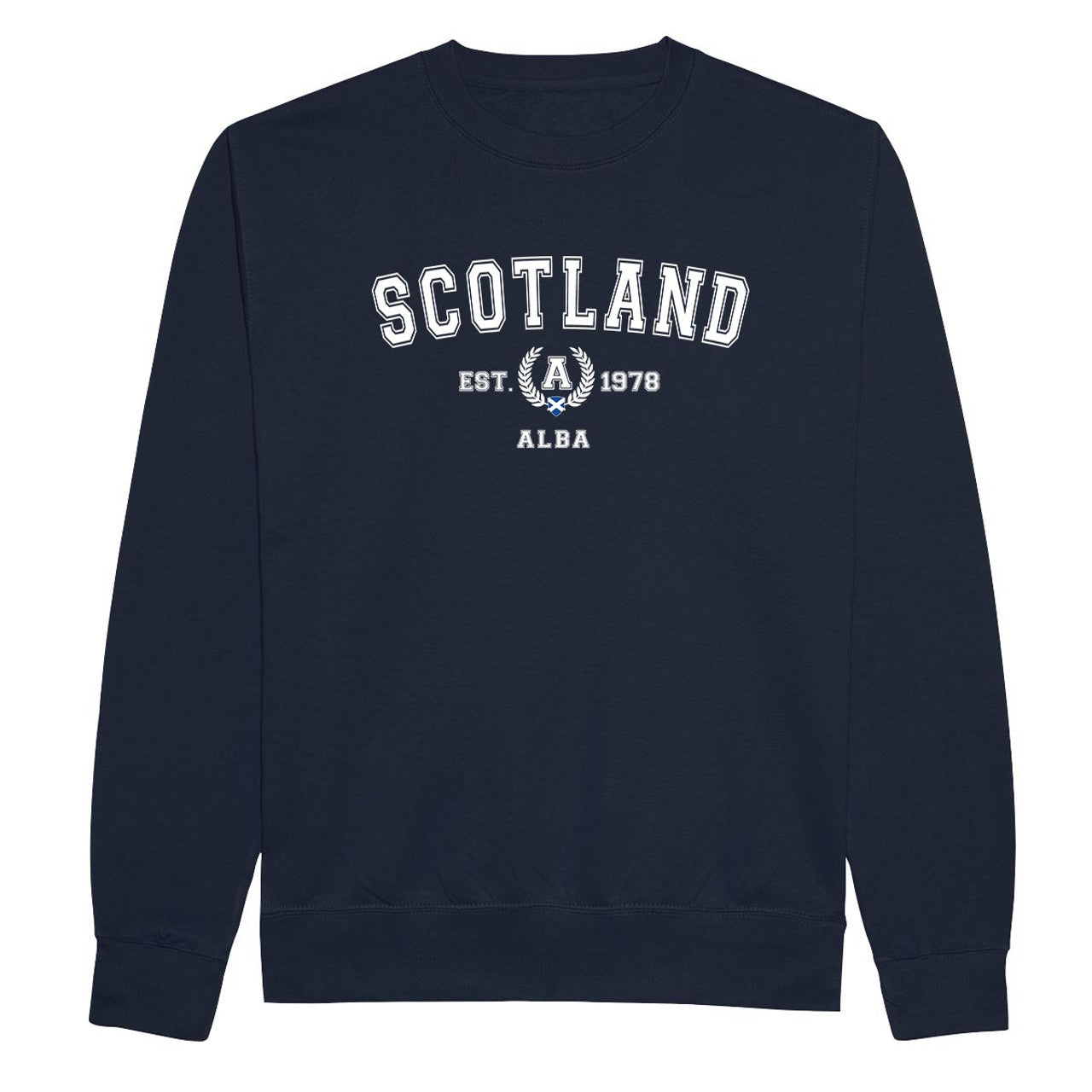 Scotland Harvard Alba Sweatshirt | Black