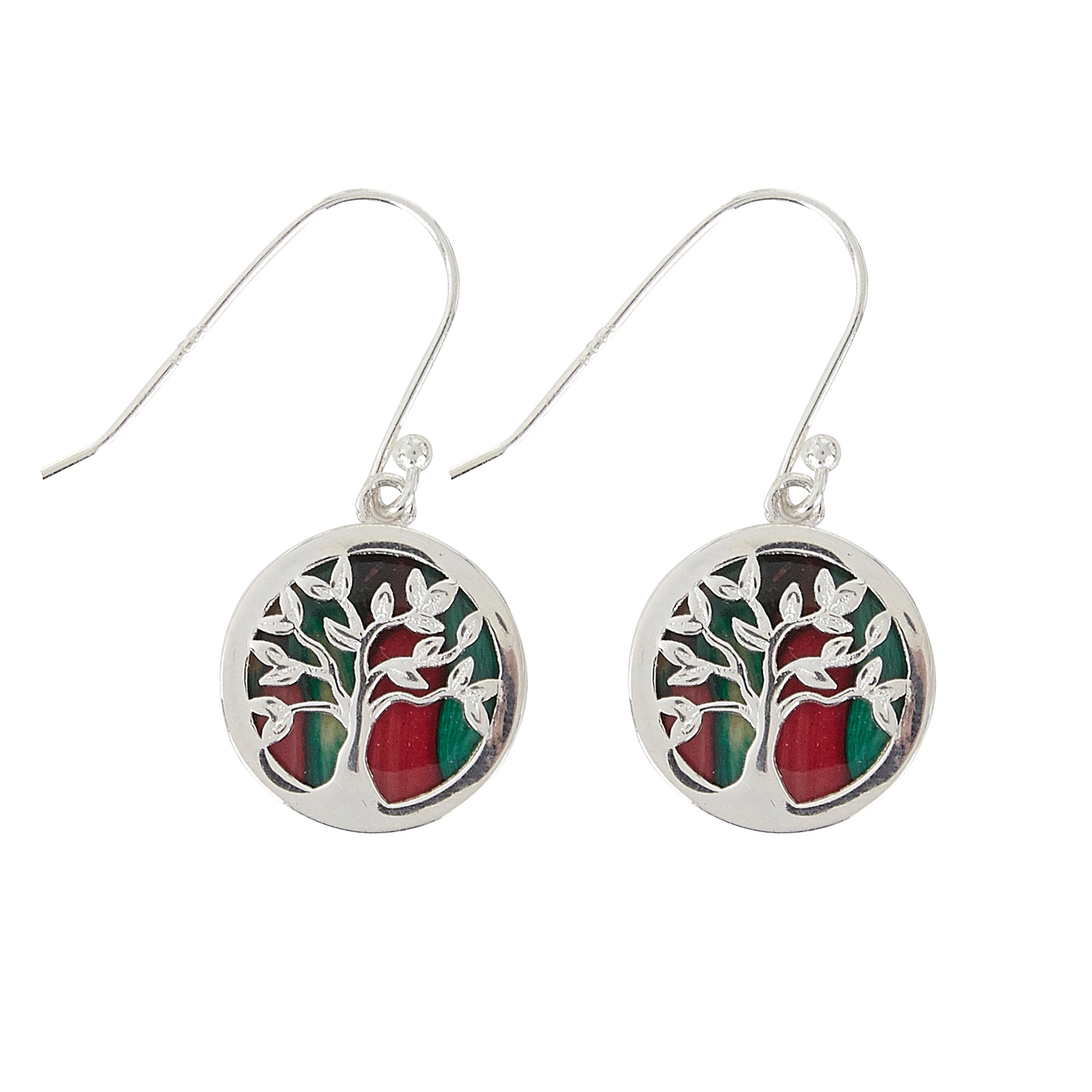 Silver Tree of Life Earrings