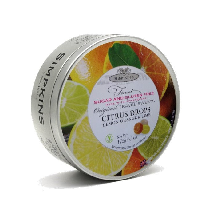 Simpkins Sugar and Gluten Free Citrus Drops