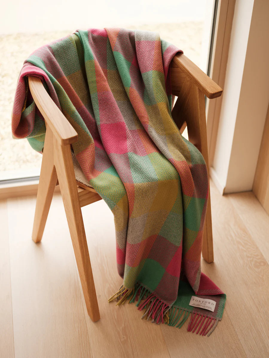 Skellig Cashmere and Lambswool Throw