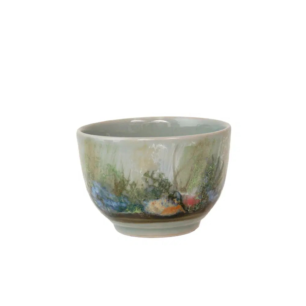 Highland Stoneware Rock Pool Celadon Sugar Bowl