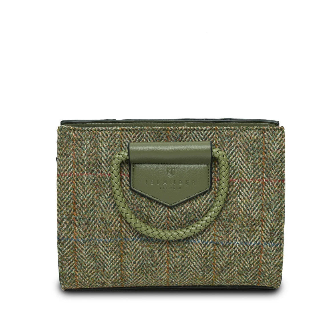 The Arran Tote Chestnut Herringbone