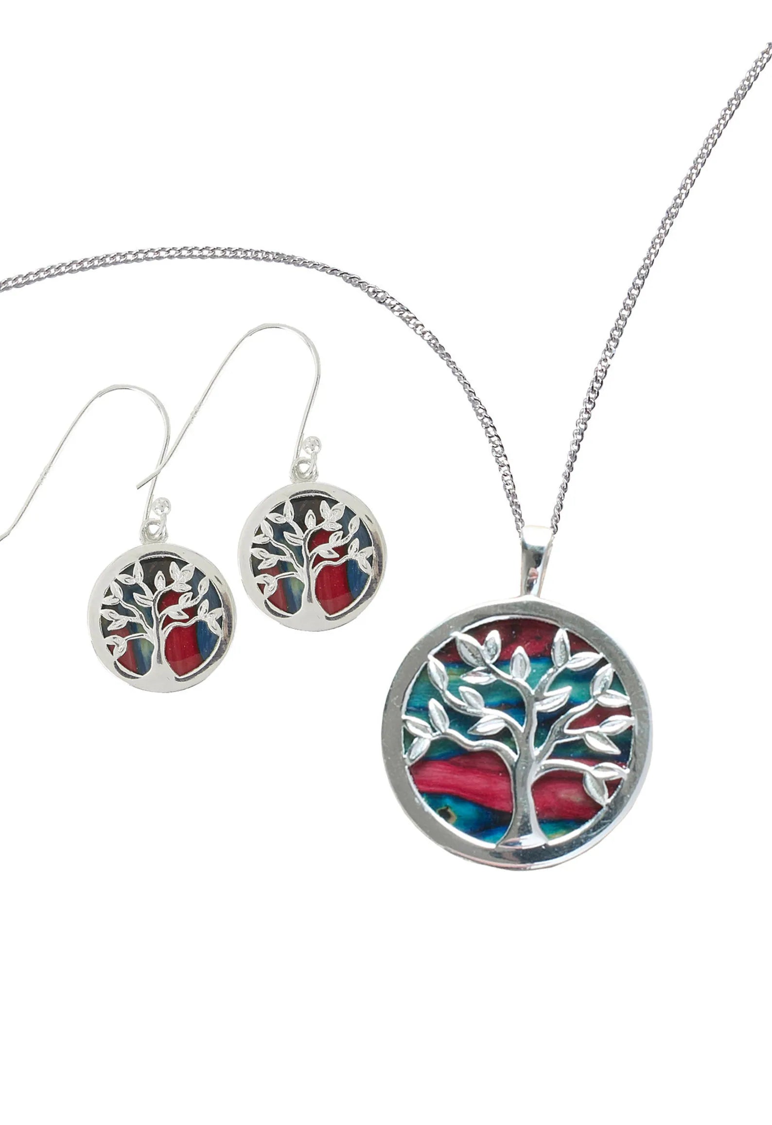 Tree Of Life Slver Heathergem Setterling Si