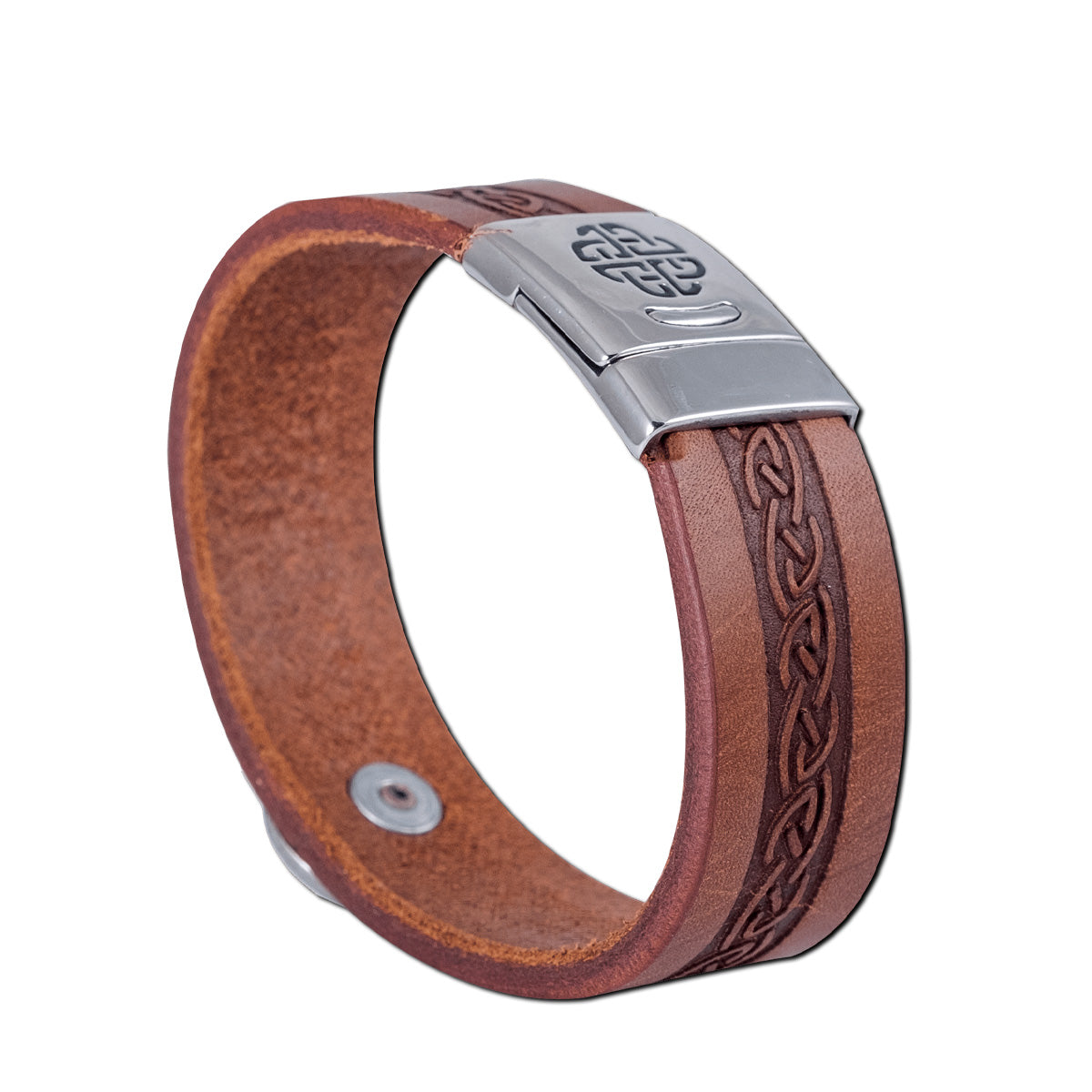 brown-craig-celtic-leather-cuff-magnetic-closure