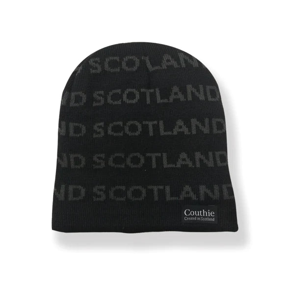 Scotland Beanie Hat with fleece lining