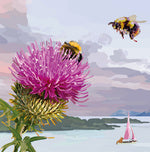 Thistle Greeting Card (Blank)