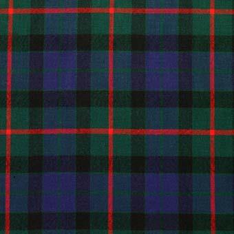 Macdonald Modern Tartan Homespun Wool Blend Tartan Fabric Machine Washable  -  Canada