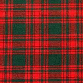 Menzies Green Modern Tartan 8oz Cloth | Scottish Shop