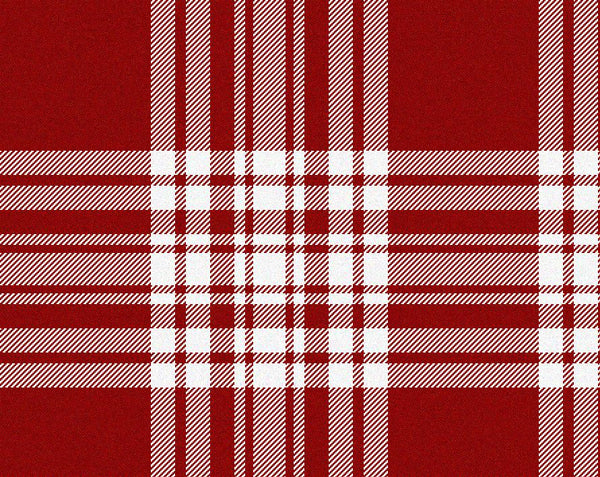 Menzies Red/White Dress Modern Men’s 4yd Kilt | Scottish Shop