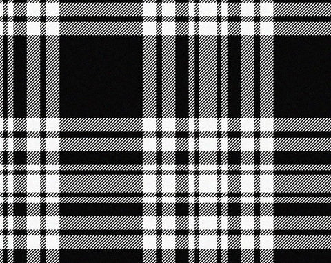 Menzies Black&White Modern Men’s 8yd Kilt | Scottish Shop