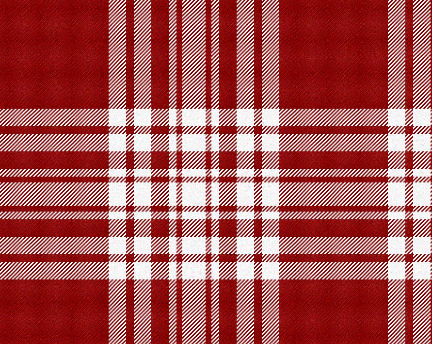 Menzies Red/White Modern Tartan Scarf | Scottish Shop