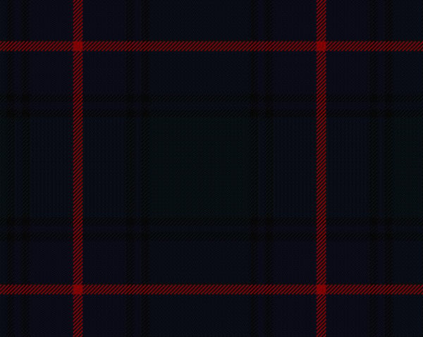 Shaw Modern Tartan Crest Birdseye Mesh Polo Shirt