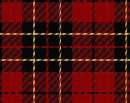 Brodie Red Modern Tartan 11oz Cloth | Scottish Shop