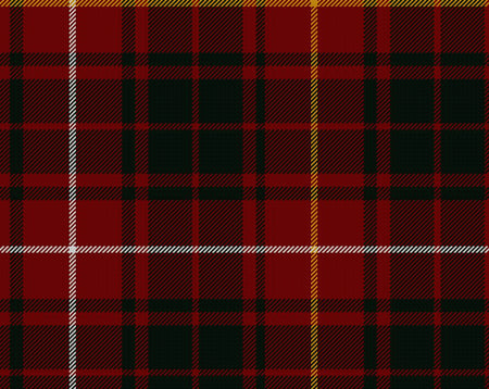 Bruce Modern Tartan 11oz Cloth | Scottish Shop