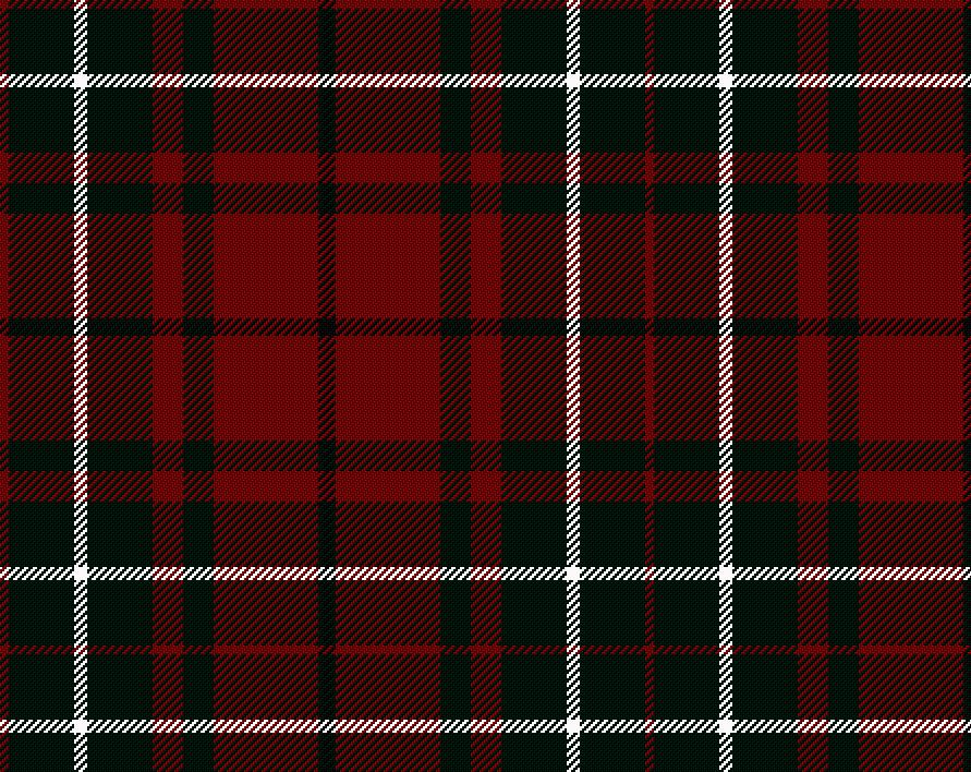 Cumin Red Modern Tartan 11oz Cloth | Scottish Shop