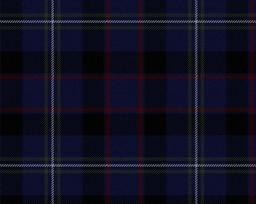 Fitzgerald Blue Tartan 11oz Cloth | Scottish Shop