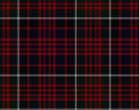 MacDonald of Clan Ranald Modern Tartan 11oz Cloth | Scottish Shop