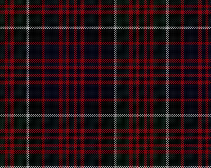 MacDonald of Clan Ranald Modern Tartan 11oz Cloth | Scottish Shop