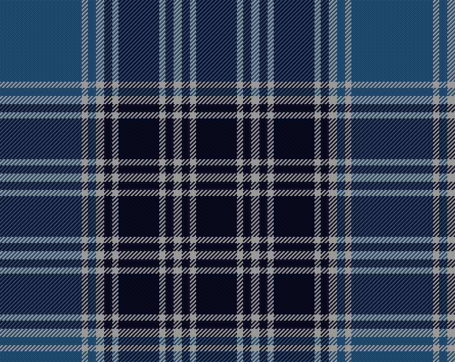 MacDonald Lord Isles Blue Tartan 11oz Cloth | Scottish Shop
