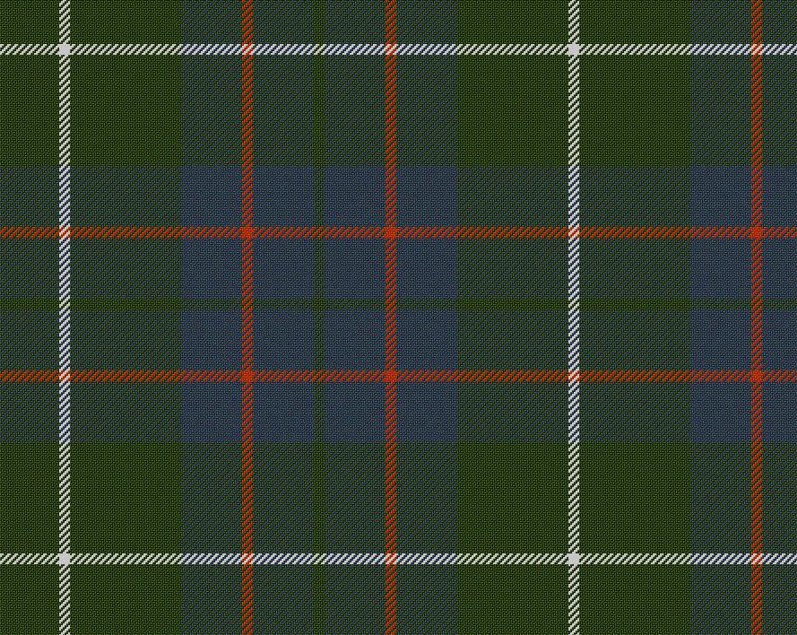 MacIntyre Hunting Weathered Tartan Crest Wall Hanging Banner main image 1