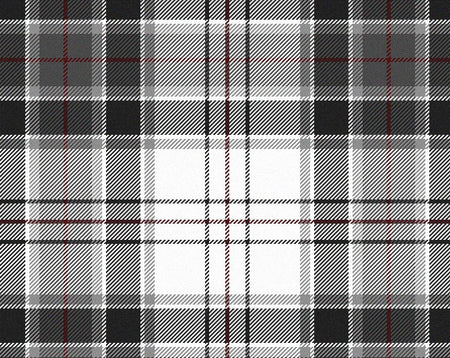 MacRae Grey Dress Modern Tartan 11oz Cloth | Scottish Shop