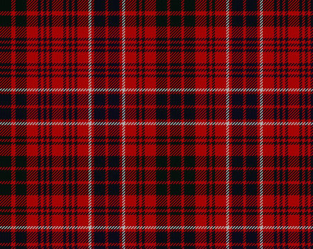 MacRae Red Modern Tartan 11oz Cloth | Scottish Shop