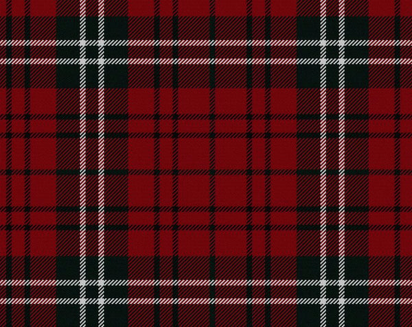 Morrison Red Modern Tartan 11oz Cloth | Scottish Shop