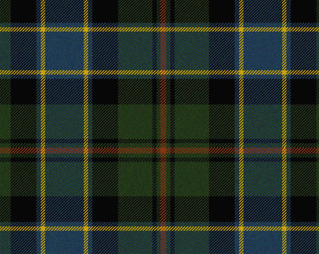 Ogilvie Hunting Ancient Tartan 11oz Cloth | Scottish Shop