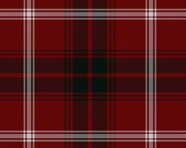 Rothesay Red Modern Tartan 11oz Cloth | Scottish Shop