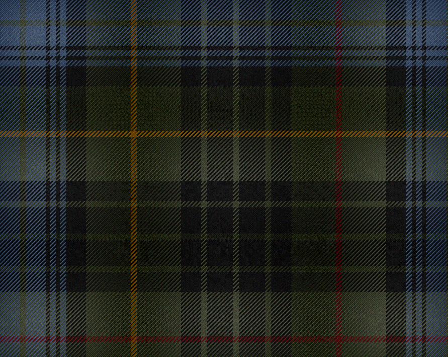 Stewart Hunting Muted Tartan 11oz Cloth | Scottish Shop
