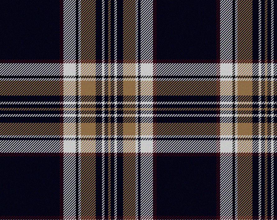 Stewart Navy Modern Tartan 11oz Cloth | Scottish Shop