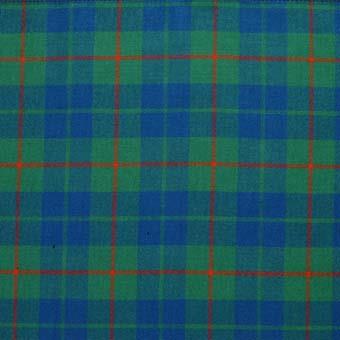 Tartanforlife orders Barclay Clan Badge Tartan Rug