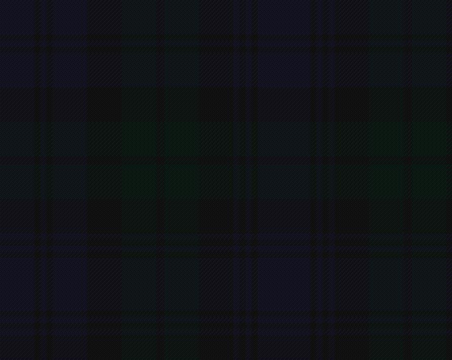 Black Watch Tartan Wool Neck Tie | Scottish Shop