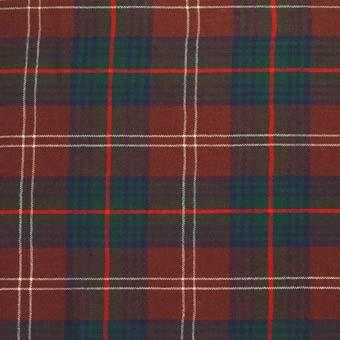 Chisholm Hunting Modern Tartan Wool Neck Tie | Scottish Shop
