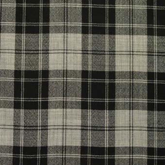 Douglas Grey Modern Tartan Wool Neck Tie | Scottish Shop