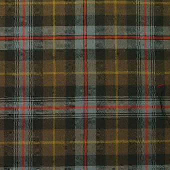Farquharson Weathered Tartan Wool Neck Tie | Scottish Shop