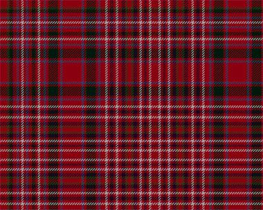 MacAllister Tartan Wool Neck Tie | Scottish Shop