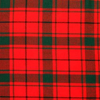 MacDonald of the Isles Red Modern Tartan Wool Neck Tie | Scottish Shop