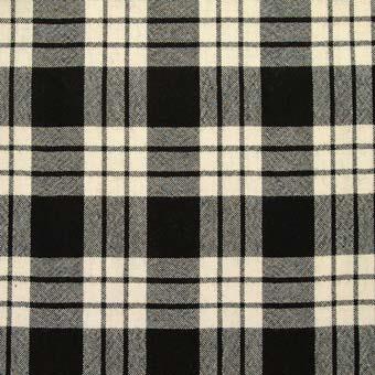 MacFarlane Black&White Modern Tartan Wool Neck Tie | Scottish Shop