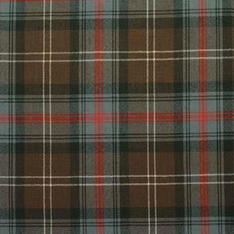 Sutherland Weathered Tartan Wool Neck Tie | Scottish Shop