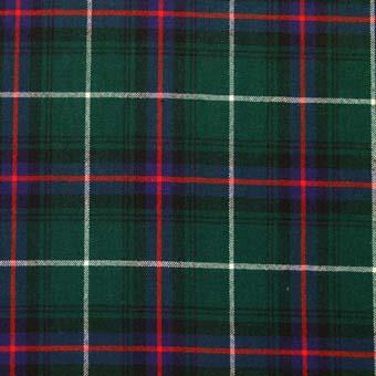 MacDonald Isles Green Tartan Self-Tie Bow Tie |Scottish Shop